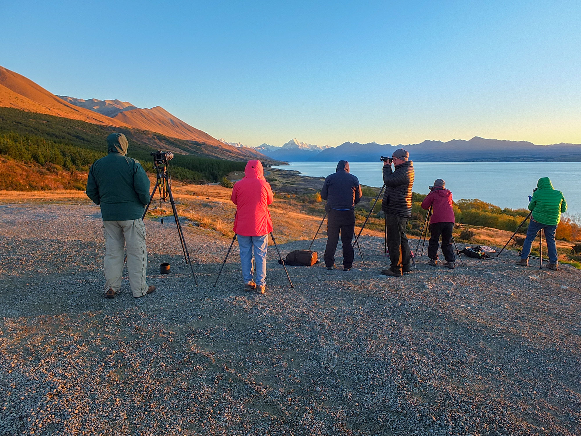 Photography tour to Lake Pukaki, Mt Cook