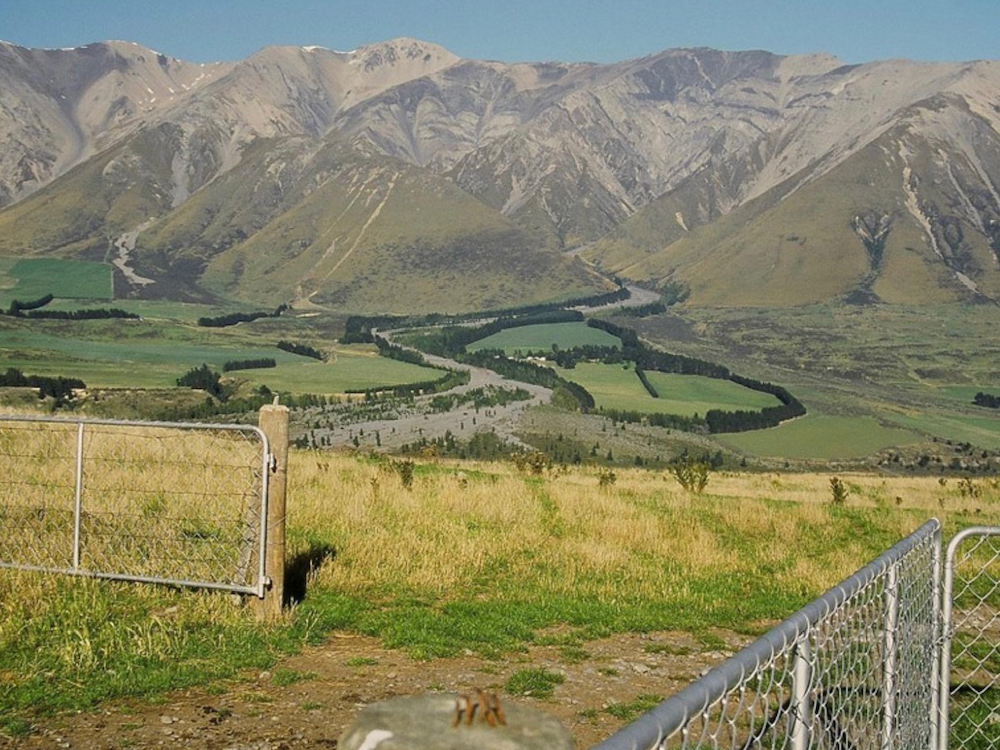 Foothills in gorgeous Canterbury, South Island, NZ